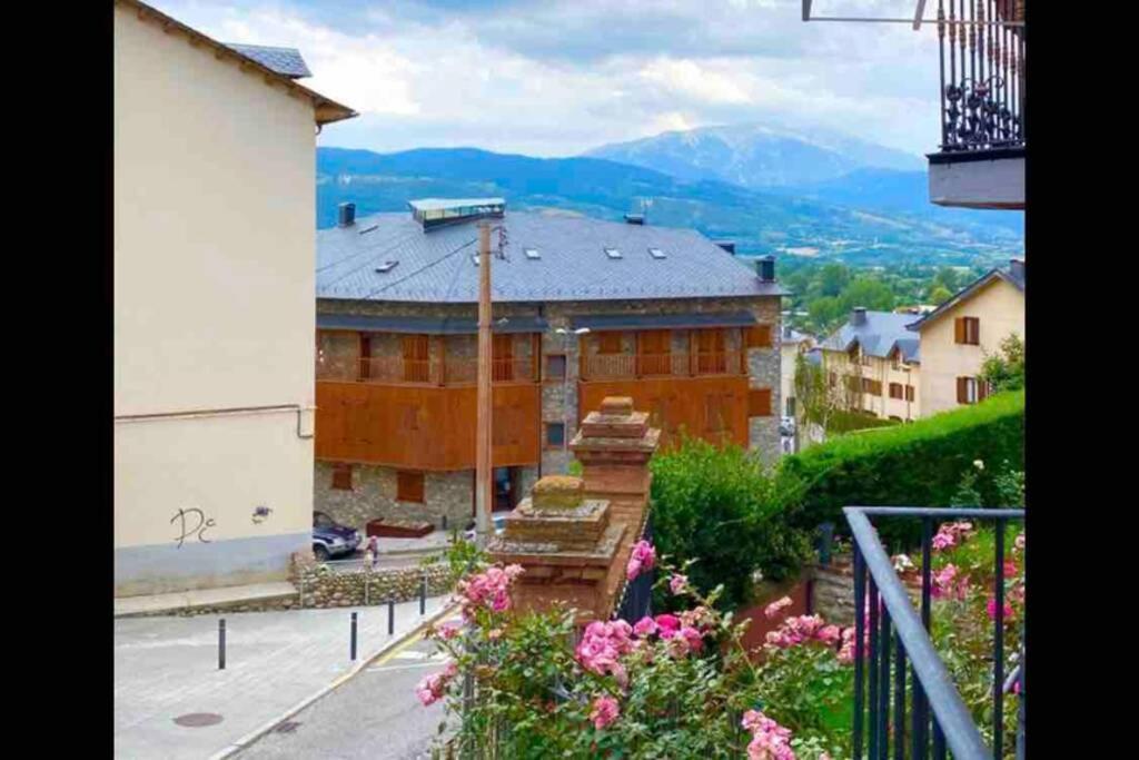 Puigcerda Centro. Acogedor Apartament En El Pueblo Luaran gambar